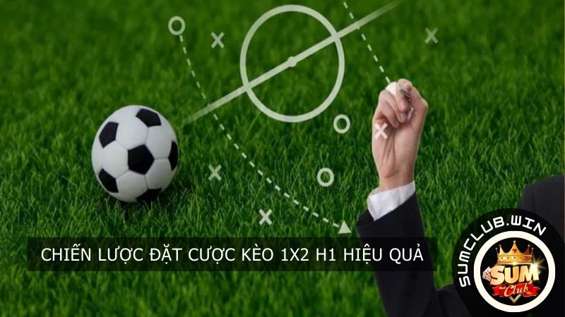 Chiến lược đặt cược kèo 1x2 H1 hiệu quả