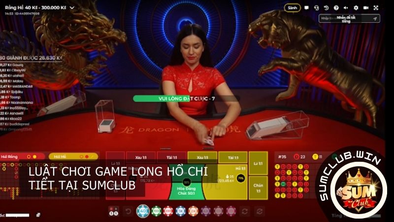 Luật chơi game Long Hổ chi tiết tại SUMCLUB